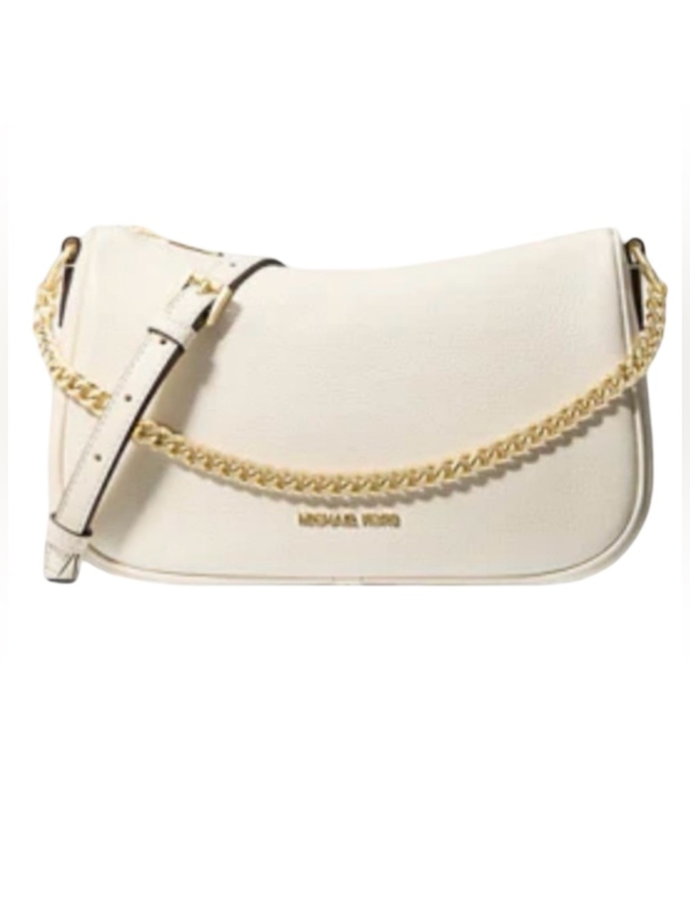 Michael Kors Cream Leather Bag
